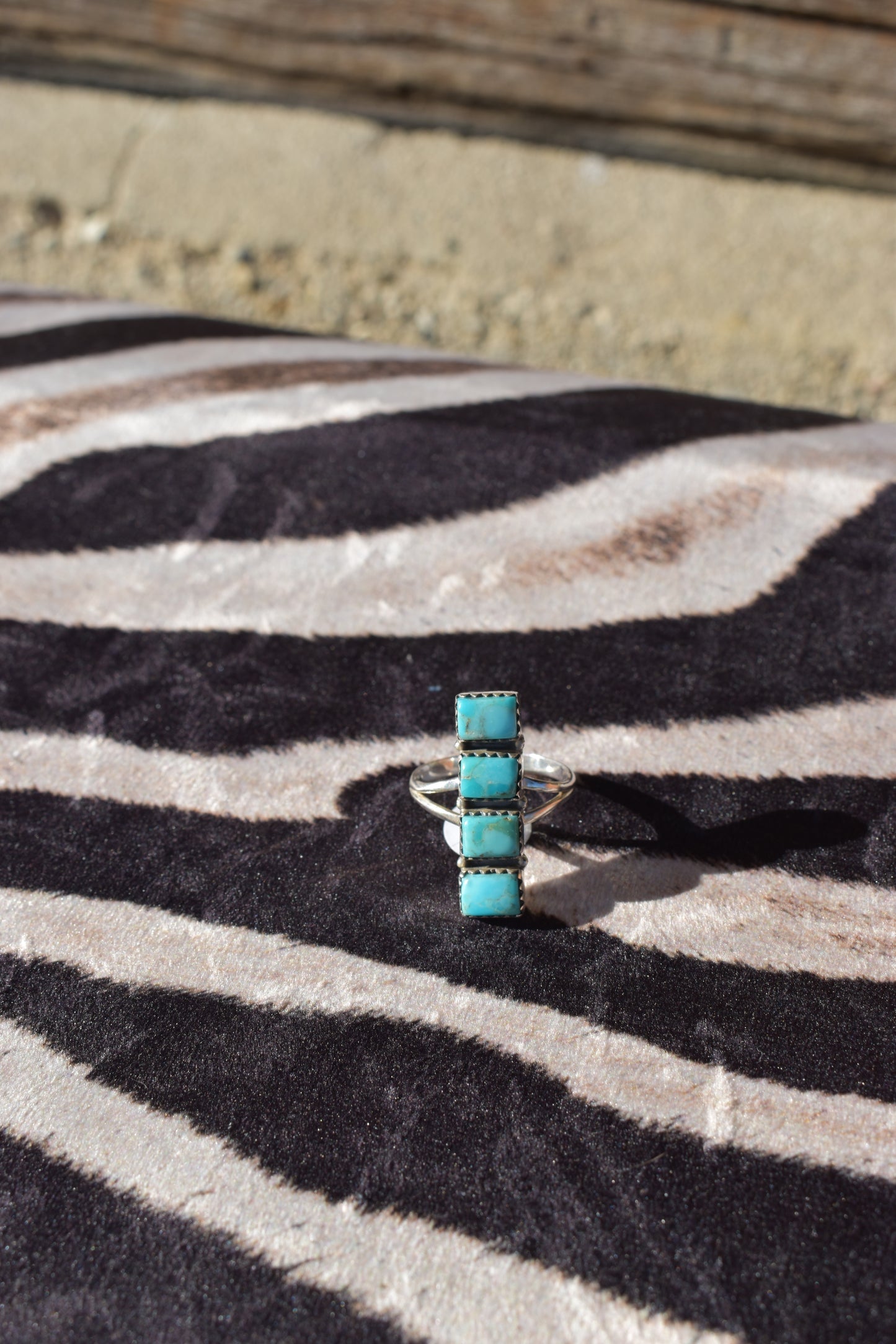 4 stone Turquoise