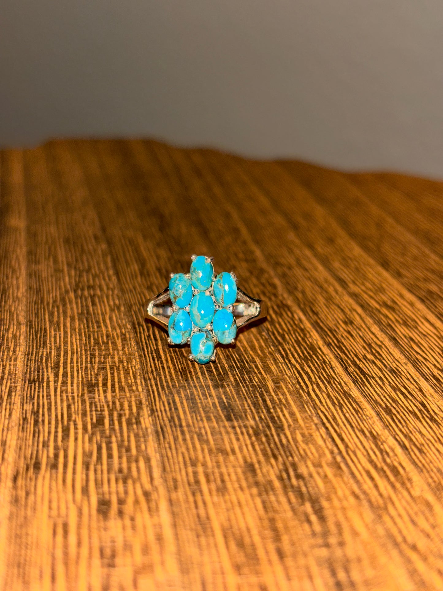 Turquoise mini cluster
