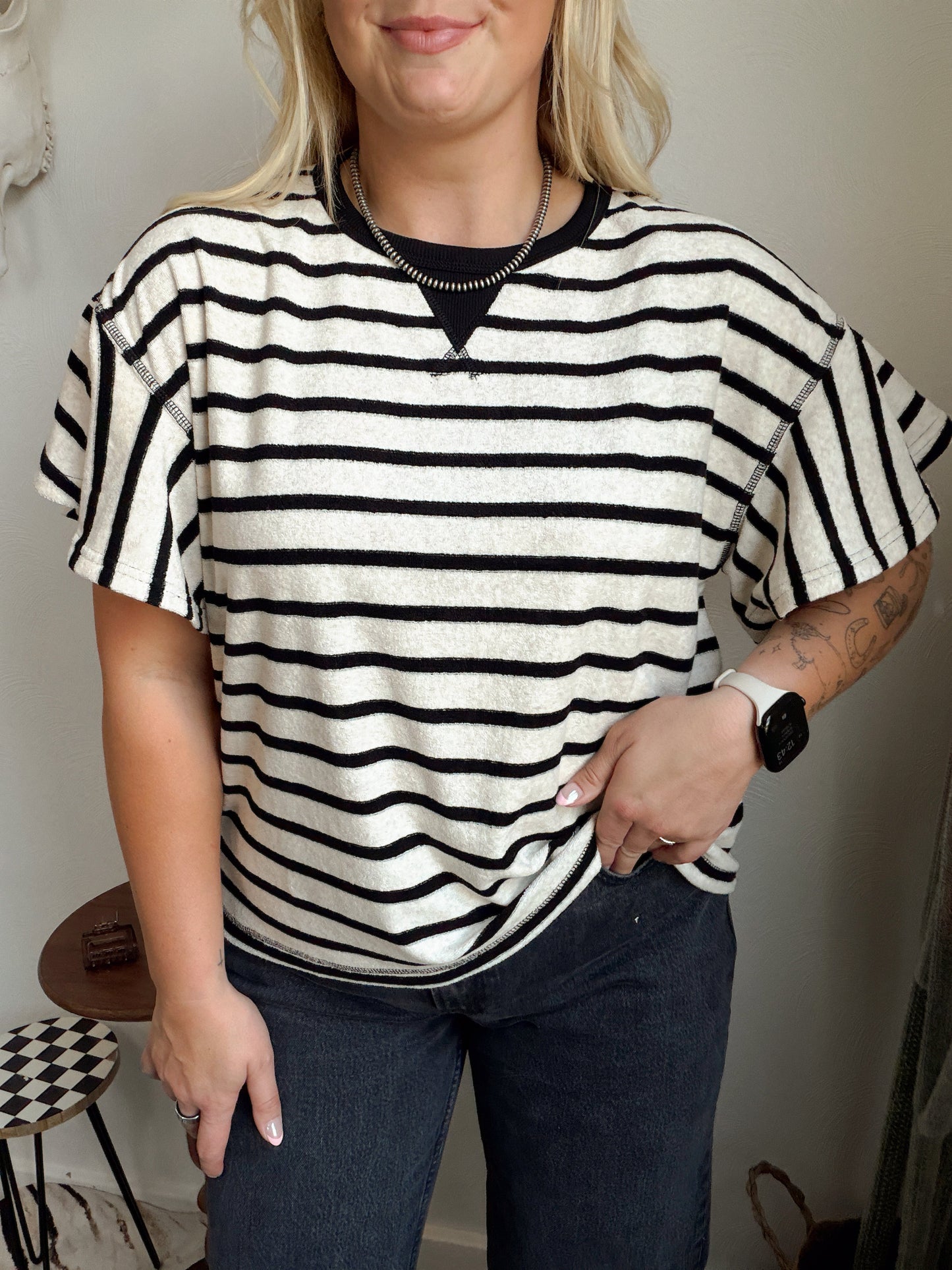 The Stockyard Stripe Top