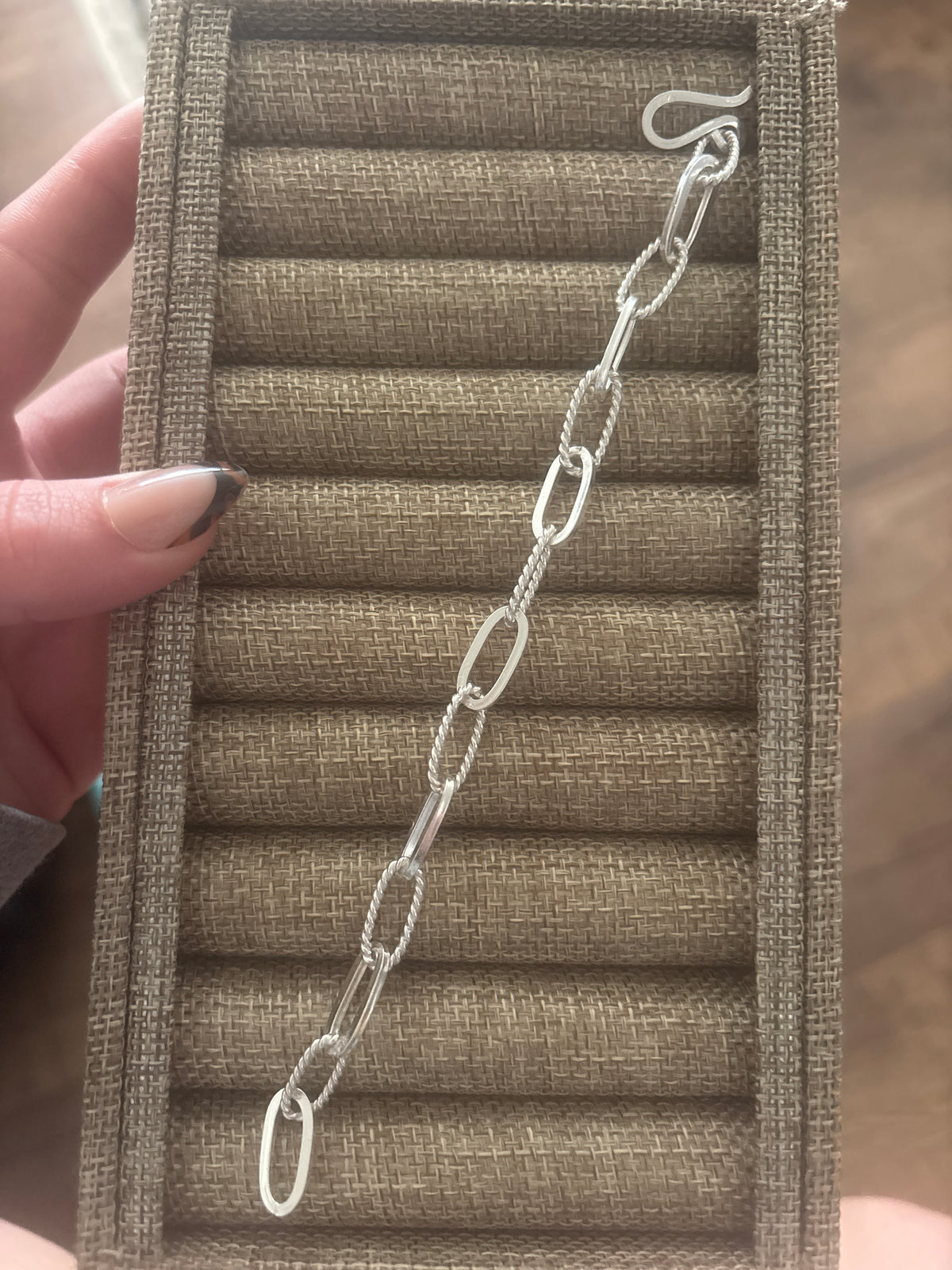 Large Paperclip Rope Twist