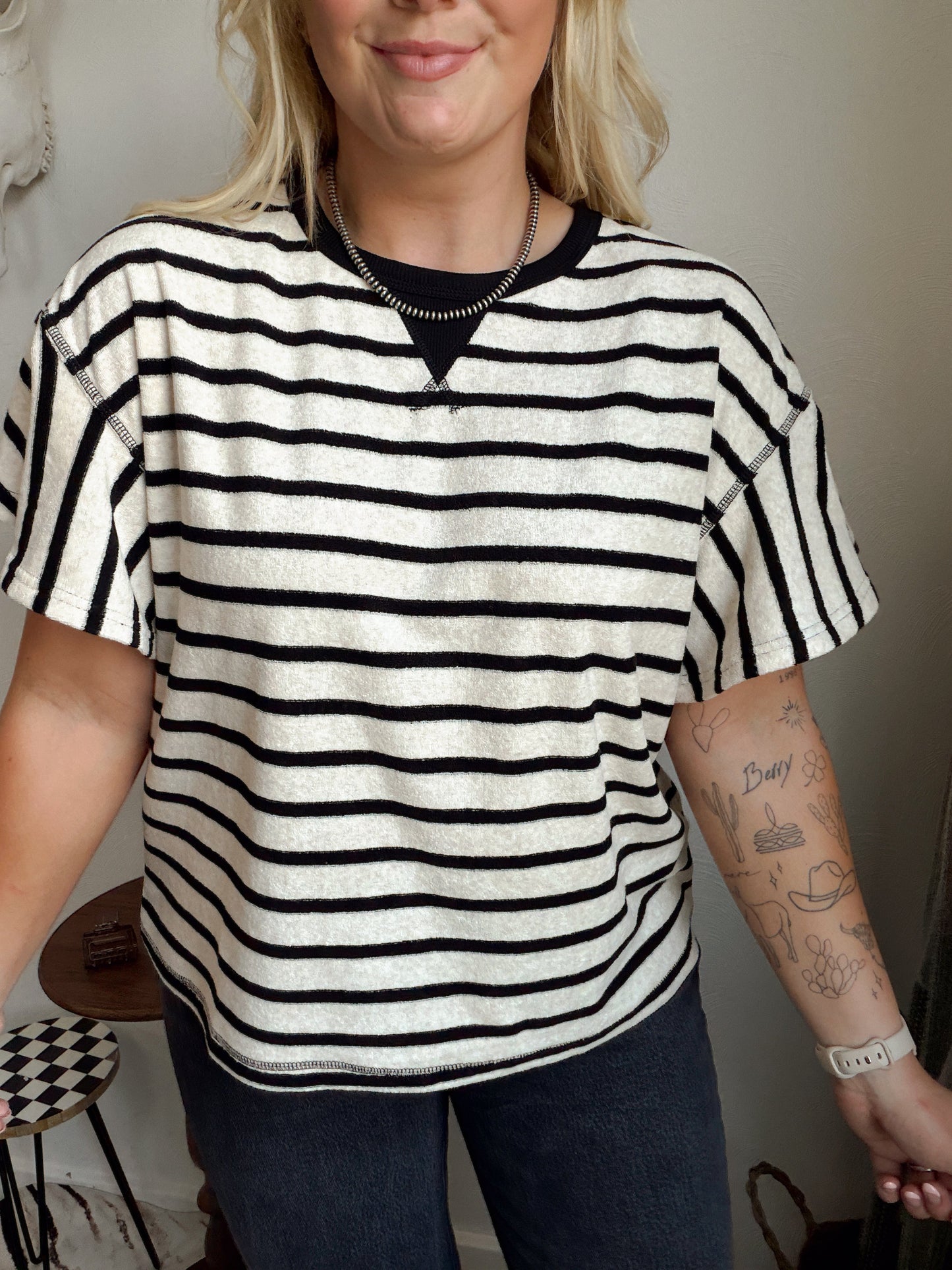 The Stockyard Stripe Top