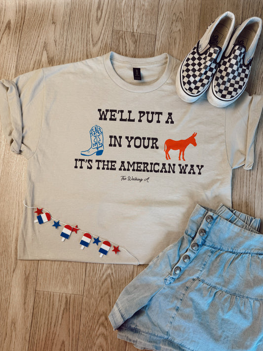 THE AMERICAN WAY