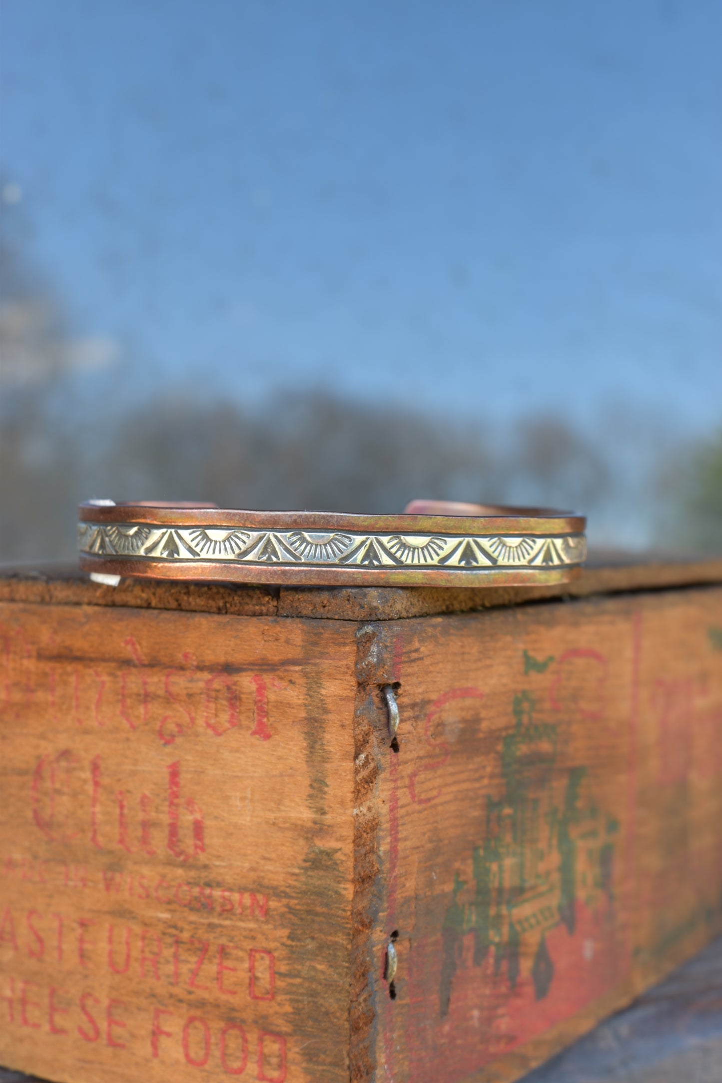 Sterling + Copper Cuffs