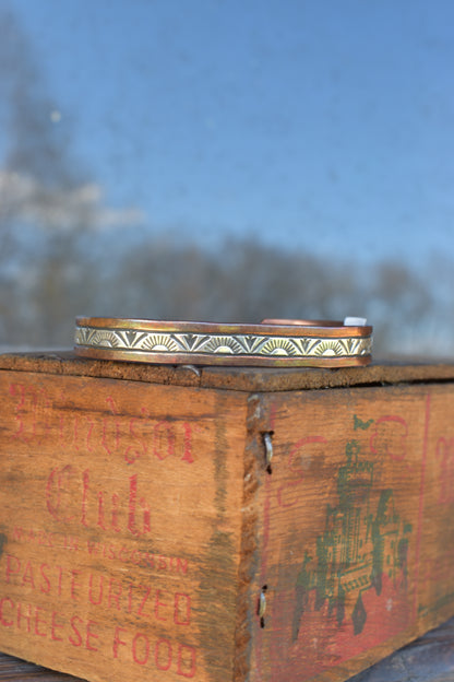Sterling + Copper Cuffs