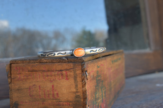 Orange Spiny Cuff