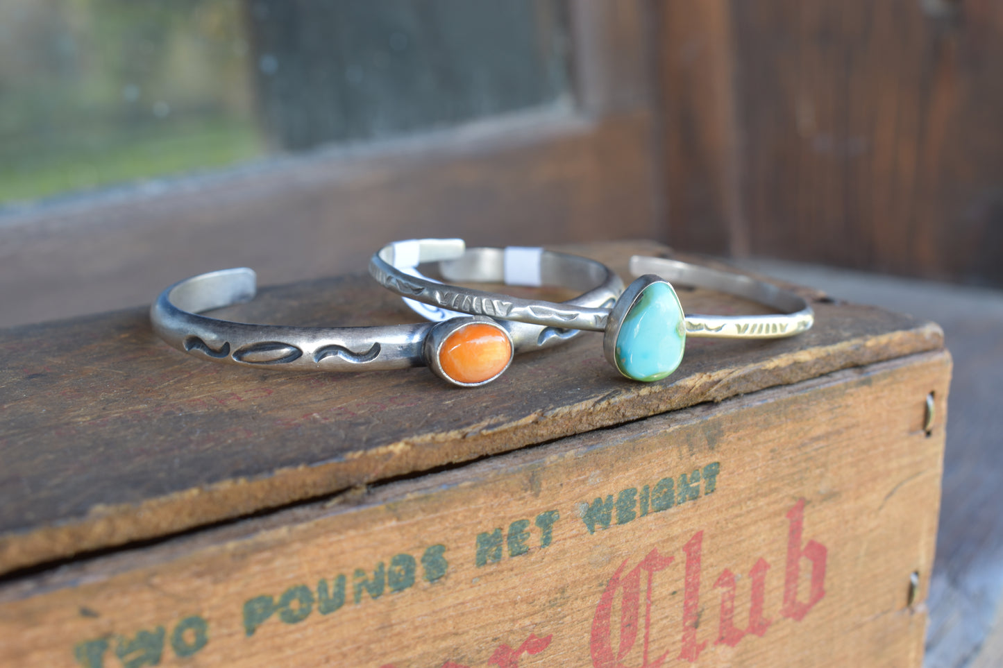 Orange Spiny Cuff
