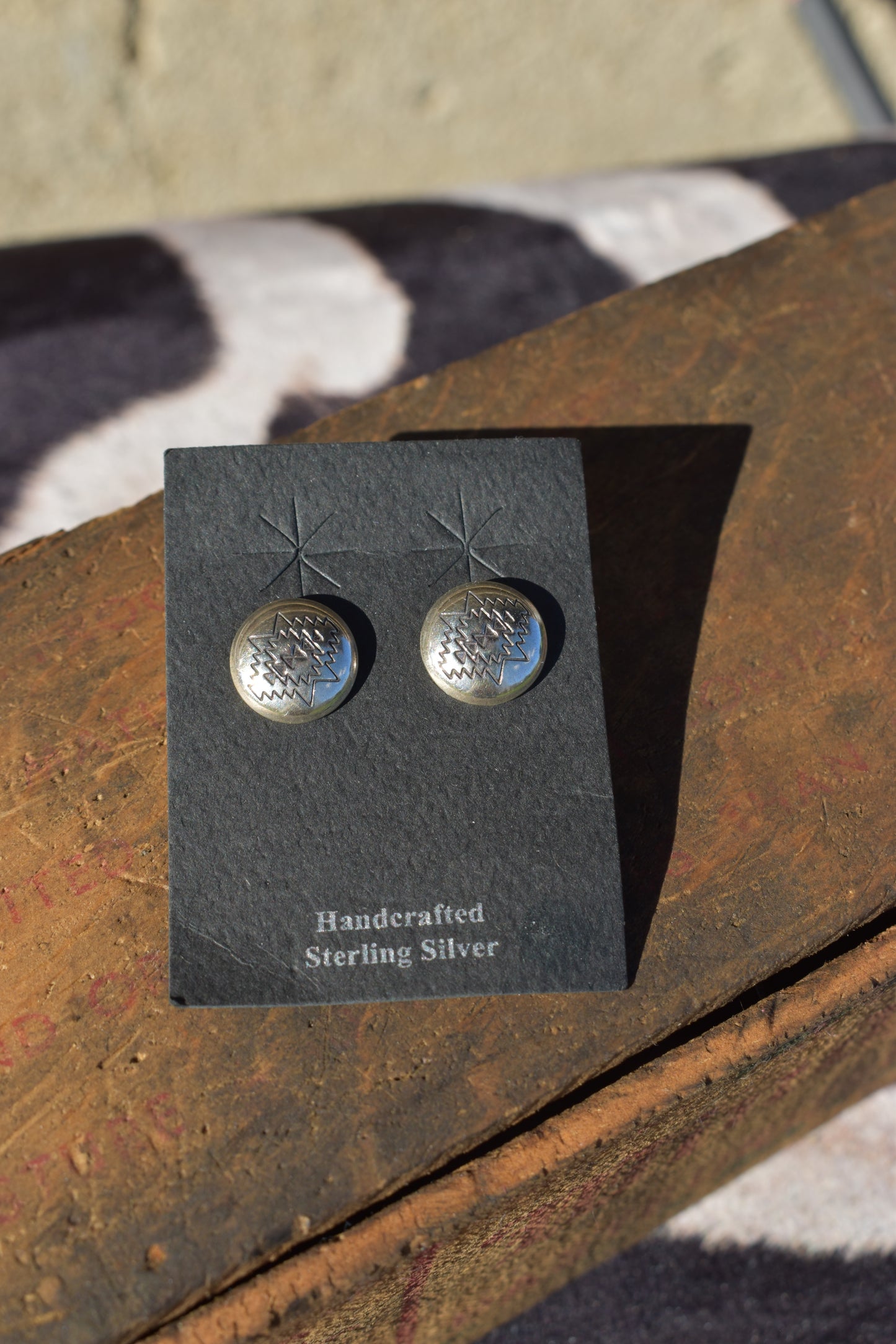 Mini stamped studs