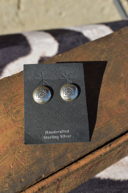 Mini stamped studs