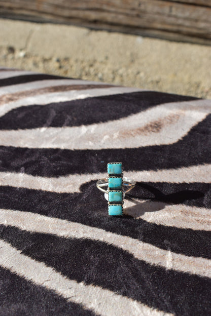 4 stone Turquoise