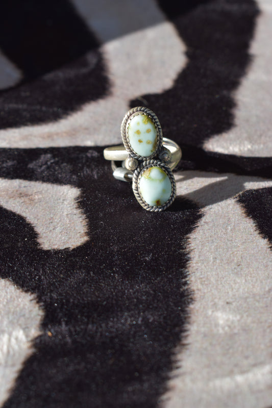 Palomino 2 stone ring