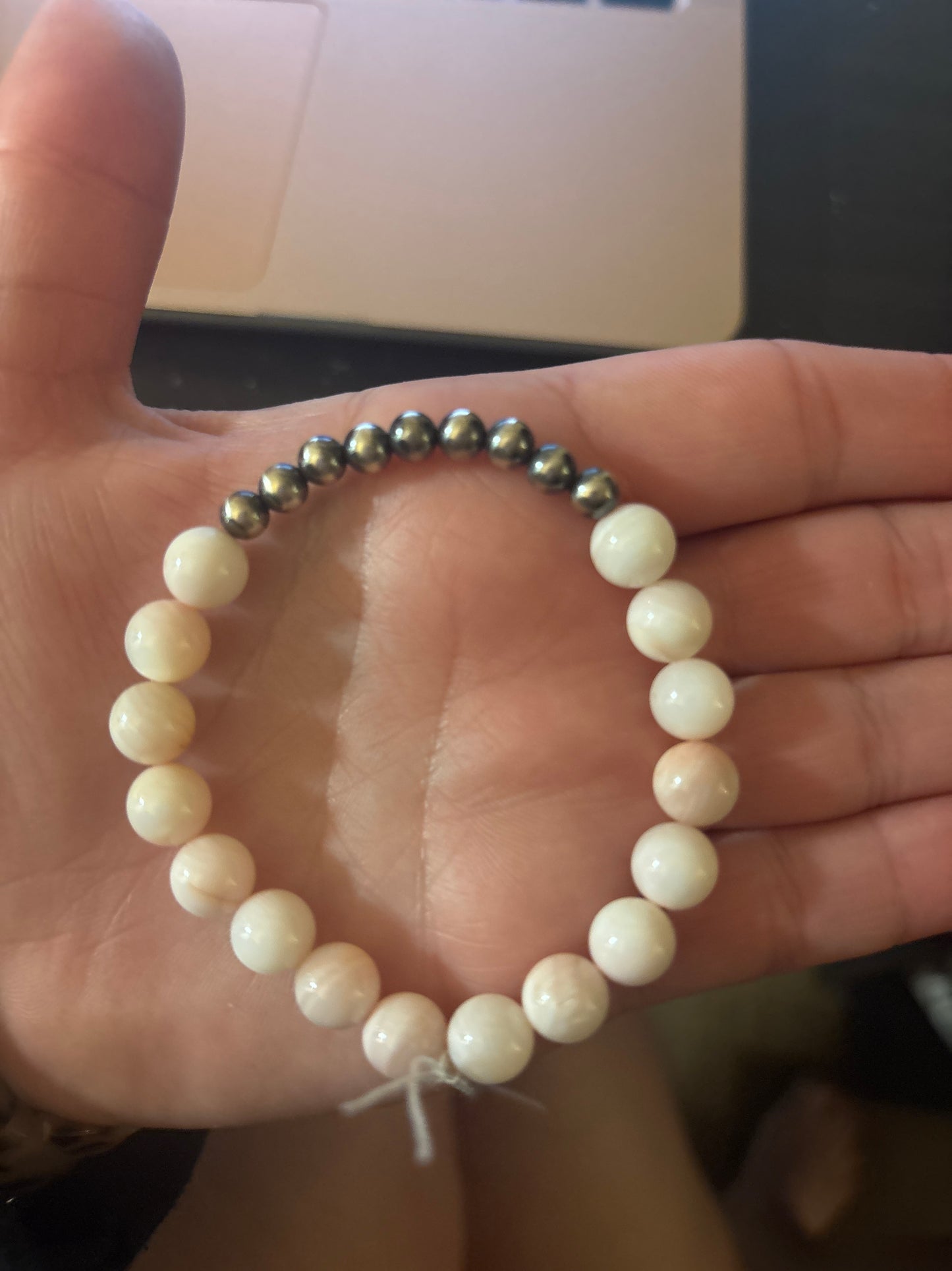 Mother of Pearl + SS pearls