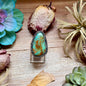 MJ Freeform Turquoise Ring – Sterling Silver