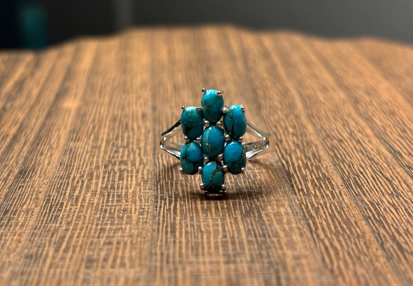 Turquoise mini cluster