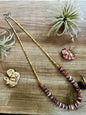 26 Inch purple spiny with turquoise & shell