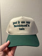Husband’s tab