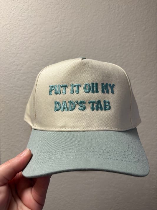 Dad’s tab