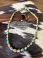 Turquoise Tube Necklace