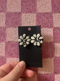 White Buffalo Clay Earrings