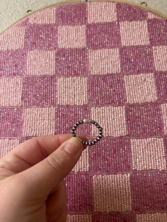 Sterling Silver Pearl Ring