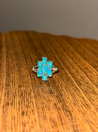 Turquoise mini cluster