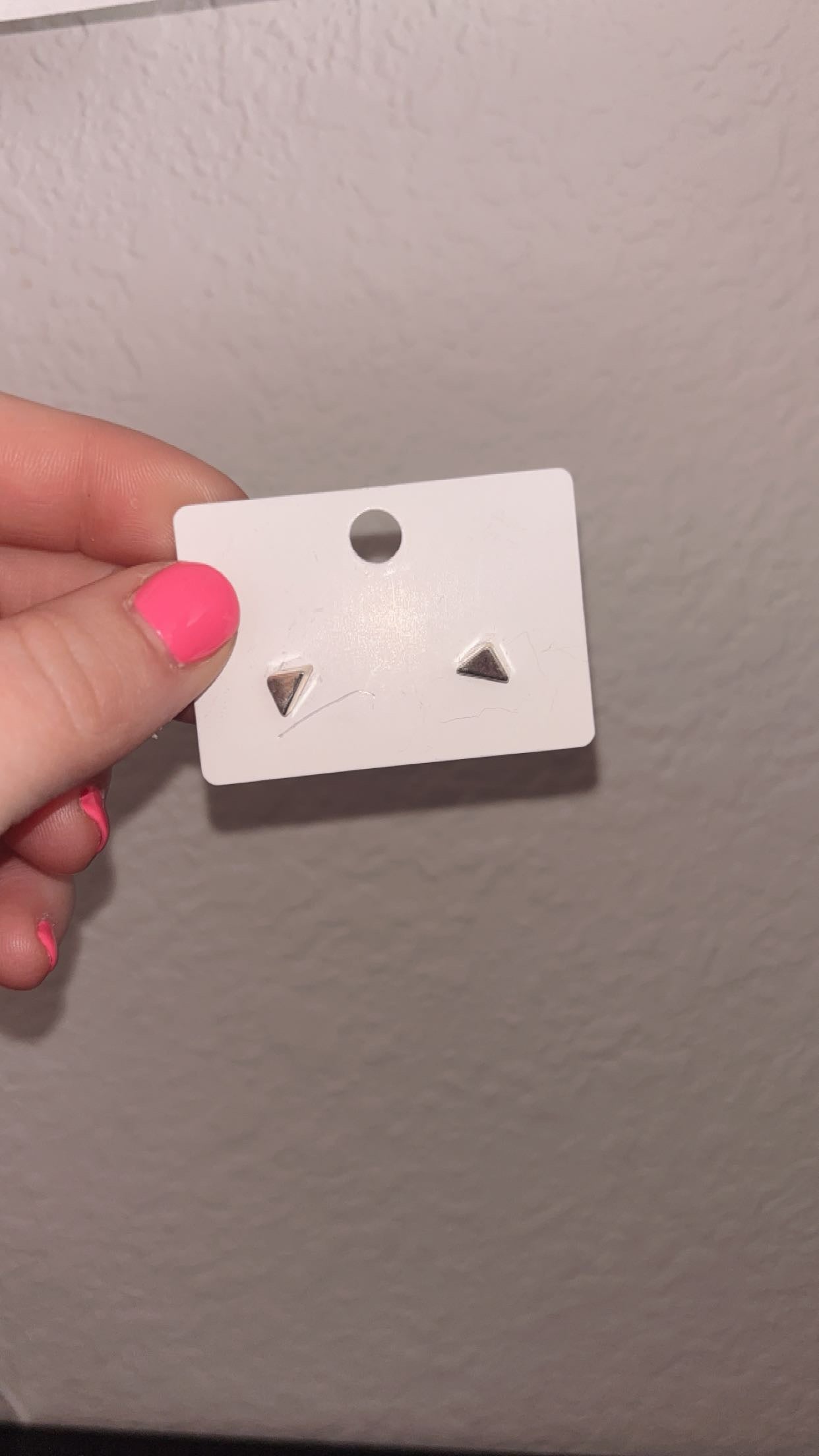 Triangle studs