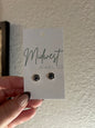 Black Onyx Studs
